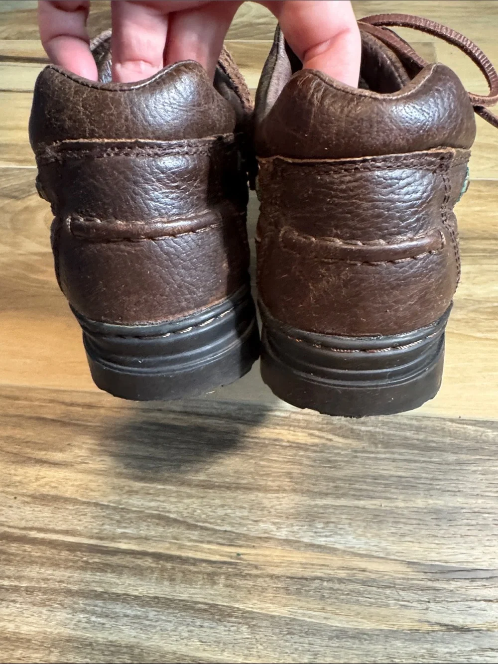 Justin Men's Leather Boat Shoe | Size 10.5 M | Brown | Pre-Owned